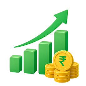 Revenue growth chart